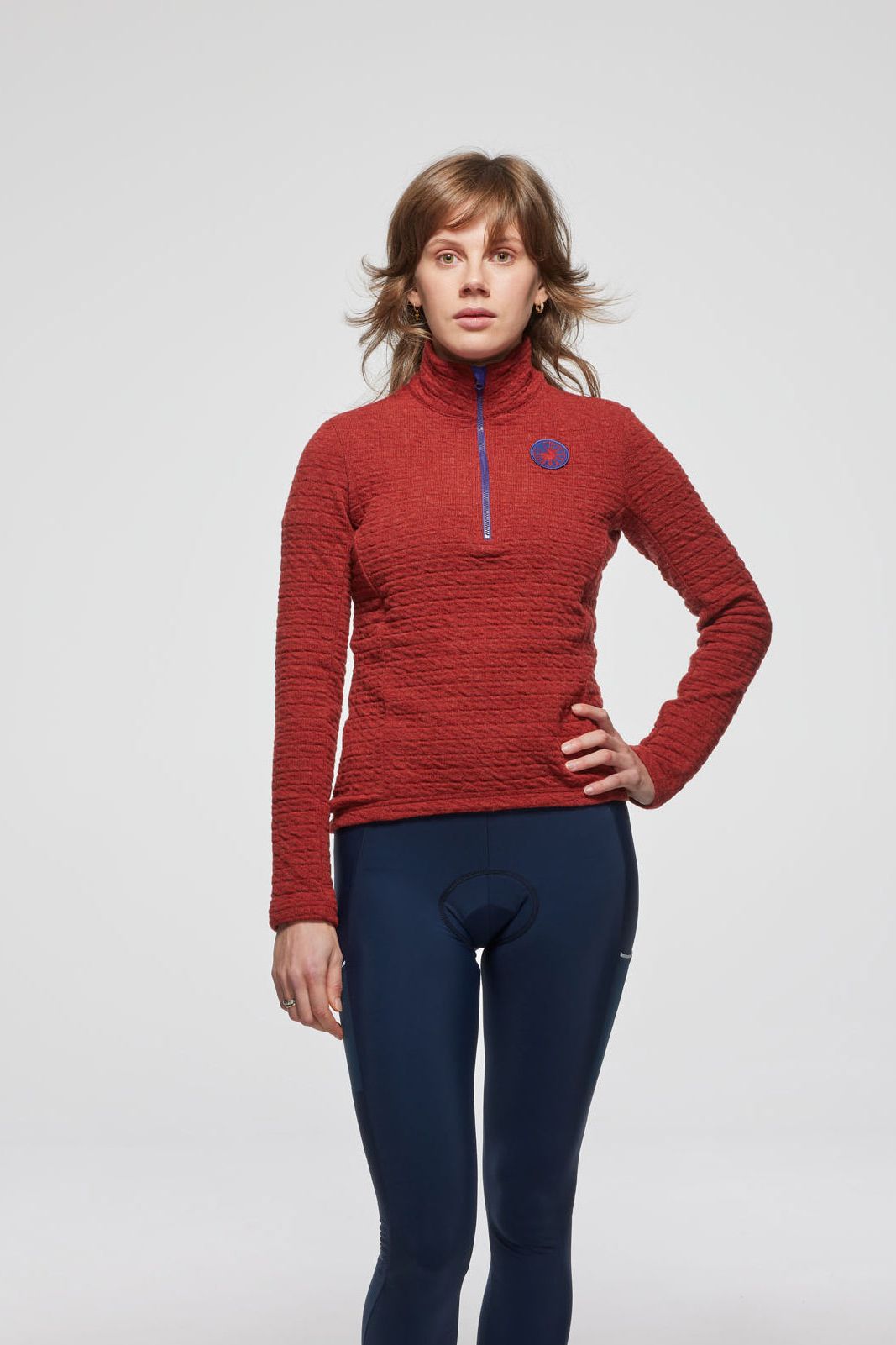 Model is wearing a size XS Pullover